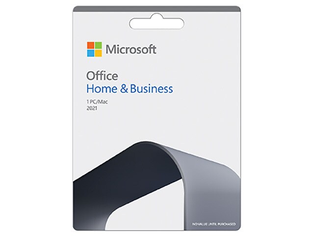 Microsoft Office Home & Business 2021 (PC/Mac) - 1 User