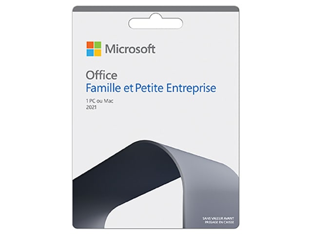 Microsoft Office Home & Business 2021 (PC/Mac) - 1 User - French