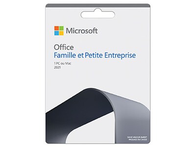 Microsoft Office Famille et Entreprise 2021 (PC/Mac) - 1 utilisateur - Français