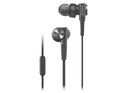 Sony MDR-XB55AP Extra Bass In-Ear Wired Headphones - Black
