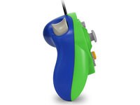 Hyperkin CirKa Wired Controller for GameCube®, Wii® - Green & Blue