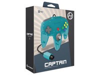 Hyperkin Captain Premium Wired Controller for N64® - Turquoise