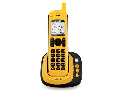 VTech DS6161 DECT 6.0 Rugged Waterproof Cordless Phone with Bluetooth® Connect