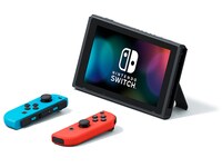 Nintendo Switch™ 32 Go avec Joy-Con™ bleu néon et rouge néon + Mario Kart™ 8 de luxe + abonnement de 3 mois à Nintendo en ligne