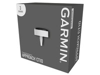 Garmin Approach CT10 Golfing Automatic Club Tracking System Starter Pack (3 sensors) - White