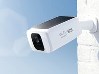 Caméra de sécurité extérieure sans fil eufyCam Solocam S40 Solaire 2K - Blanc