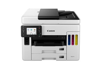 Canon MAXIFY GX7020 Wireless MegaTank Small Office All-in-One Printer with 2.7" LCD, Fax, Duplex ADF & 250 Page Cassette - White