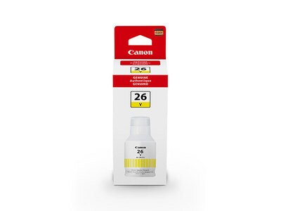 Canon GI-26 Yellow Ink for MAXIFY 6020 and 7020 Printers
