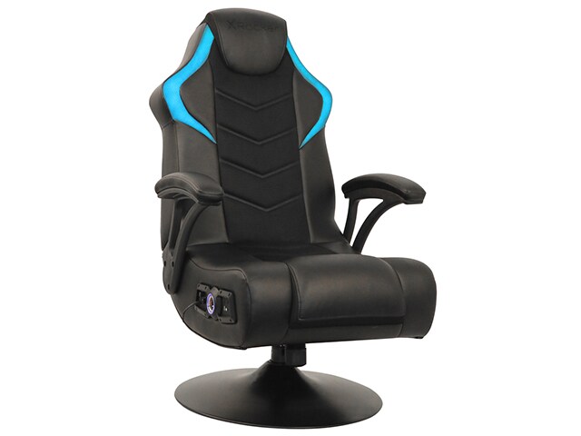 X Rocker Torque+ RGB 2.1 Dual Wireless Pedestal Gaming Chair with Vibration - Black