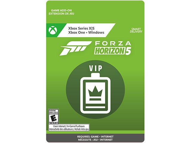 Forza Horizon 5: VIP Membership (Code Electronique) pour Xbox Series X/S et Xbox One