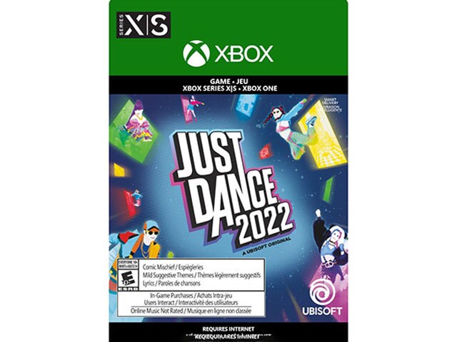 Just Dance 2022 (Code Electronique) pour Xbox Series X/S et Xbox One