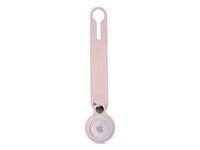 Decoded Silicone Loop for Airtag - Powder Pink