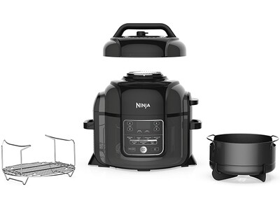 Ninja OP301C Foodi Pressure Cooker & Air Fryer - Black & Gray