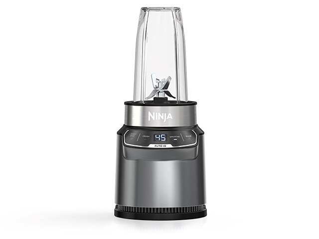 Ninja BN400C Nutri-Blender Pro avec Auto-iQ - Noir et Argent