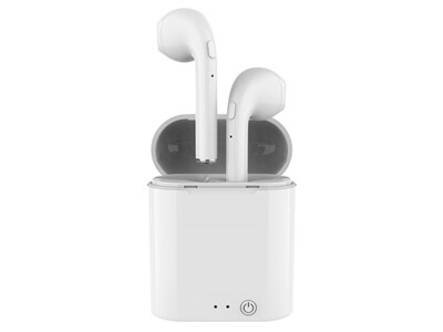 M Pro Series True Wireless Bluetooth® Earbuds with Charging Case - White