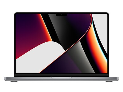 MacBook Pro (2021) 14 po à 512 Go avec puce M1, processeur central 8 cœurs et processeur graphique 14 cœurs d’Apple - gris cosmique - Anglais