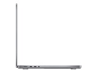 MacBook Pro (2021) 14 po à 512 Go avec puce M1, processeur central 8 cœurs et processeur graphique 14 cœurs d’Apple - gris cosmique - française
