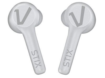 Veho écouteurs-boutons sans fil Bluetooth® STIX avec étui de recharge - Blanc