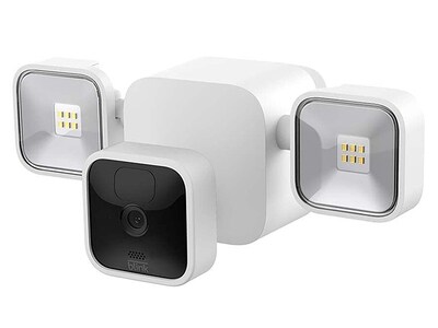 Amazon Blink Floodlight Camera With Sync Module 2 - White