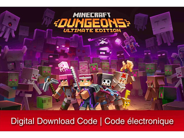 Minecraft Dungeons Ultimate Edition (Digital Download) for Nintendo Switch