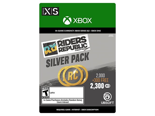 Riders Republic™ Coins Silver Pack - 2,300 Credits (Digital Download) for Xbox Series X/S & Xbox One