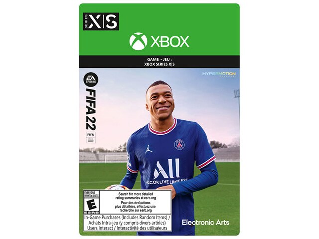 FIFA 22: Standard Edition (Code Electronique) pour Xbox Series X/S