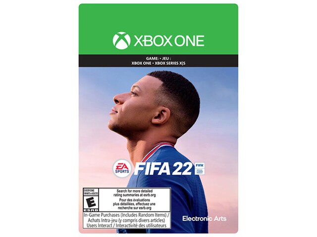 FIFA 22: Standard Edition (Code Electronique) pour Xbox One