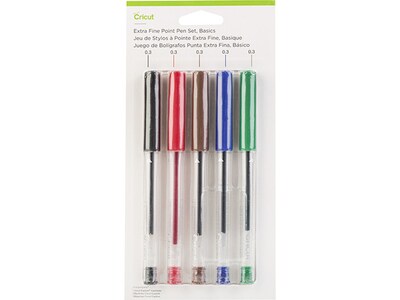 Cricut Extra Fine Point Pen Basics - Set of 5