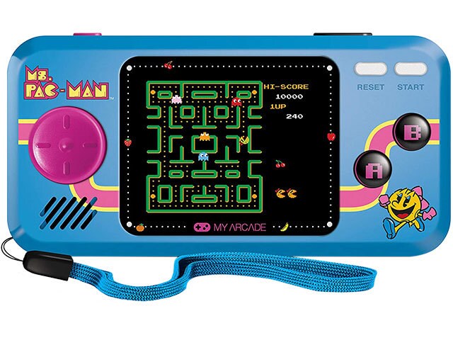 My Arcade Pocket Player Handheld Ms. Pac-Man, Sky Kid, Mappy Game Console