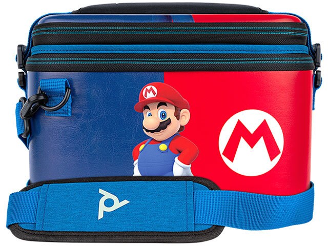 Étui de transport de jeux à écran plasma « sortez-jouez » pour Nintendo Switch - Power Pose Mario