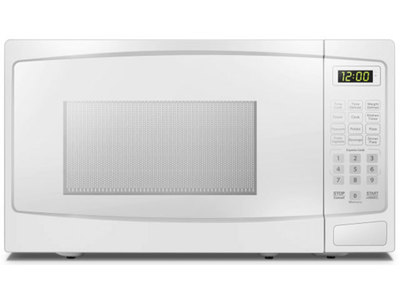 Danby DBMW1120BWW 1.1 cu ft. Microwave with Convenience Cooking Controls - White