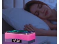 Merkury Innovations RGB Wireless Charger with Clock			