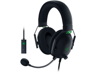 Razer Blackshark V2 Wired Over-Ear Gaming Headset For PC - Black