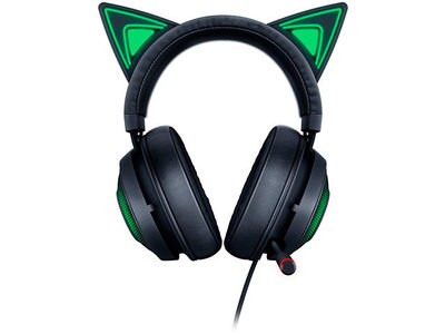 Razer Kraken Kitty Chroma Wired Over-Ear Gaming Headset For PC - Black