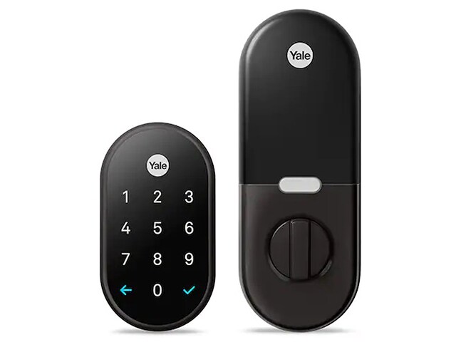 Google Nest x Yale Smart Lock With Nest Connect - Black Suede