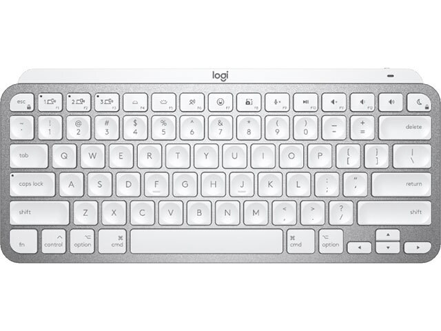 Logitech MX Keys Mini Wireless Illuminated Keyboard For Mac - Pale Grey