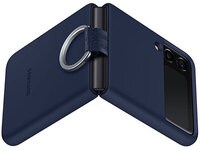 Étui Silicone pour Samsung Galaxy Z Flip3 5G - Bleu