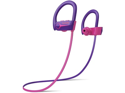 Letsfit U8L Bluetooth® Wireless In-Ear Earbuds - Red/Purple