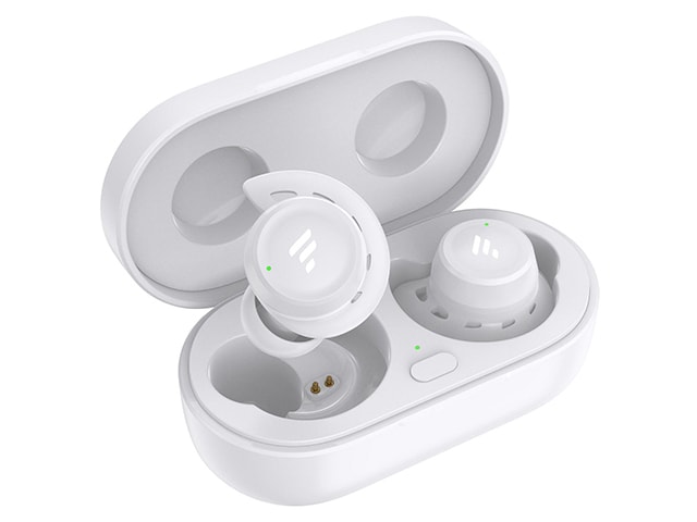 Écouteurs-boutons sans fil avec étui de chargement T20 Drop Safe de Letsfit - Blanc