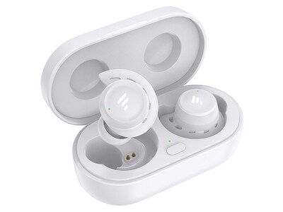 Letsfit T20 Drop Safe Bluetooth® True Wireless Earbuds with Charging Case - White