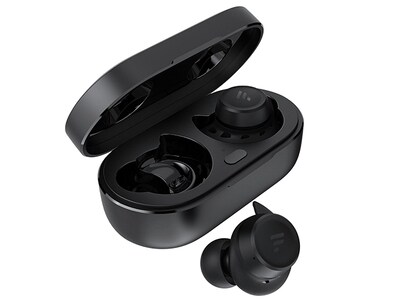 Letsfit T20 Drop Safe Bluetooth® True Wireless Earbuds with Charging Case - Black