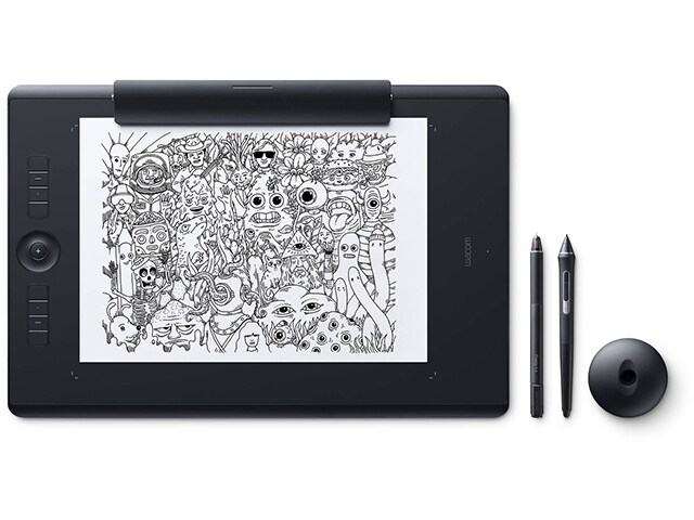 Wacom Intuos Pro Paper Edition Creative Pen Graphic Tablet (Large) - Black