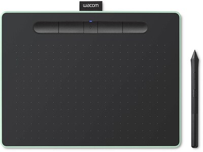 Wacom Intuos Bluetooth® Tablette de stylo créatif (Milieu) - Pistache verte