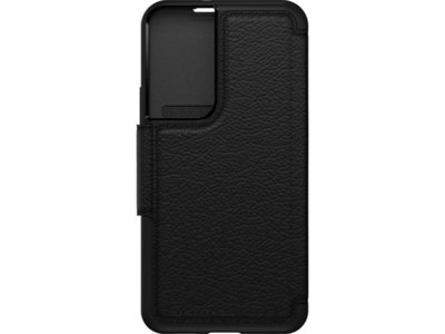 OtterBox Samsung Galaxy S22 Strada Folio Case - Shadow Black