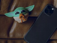 Haut-parleur Bluetooth® portatif de Bitty Boomers - Star Wars Grogu The Child with Frog