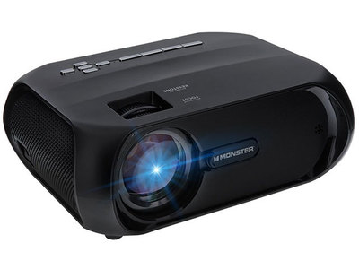Monster Image Pro MHV1-1051-CAN 720p HD LCD Projector - Black