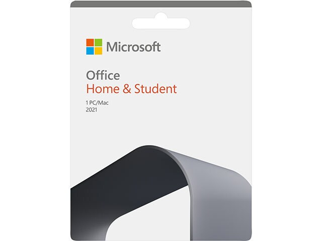 Microsoft Office Famille et Étudiant 2021 , Achat unique, 1 utilisateur , Téléchargement PC/Mac