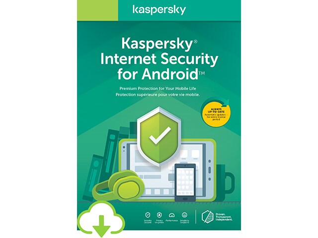 Kaspersky Internet Security for Android , Abonnement de 12 mois, 1 utilisateur , Téléchargement PC ou mobile