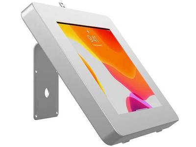 CTA Digital Curved Stand & Wall Mount for Paragon Tablet Enclosures - Silver