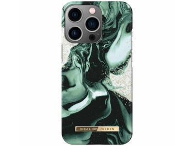 iDeal of Sweden Fashion Case for iPhone 13 Pro - Golden Olive Marble